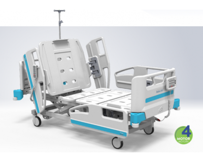 ELECTROMECHANIC HOSPITAL BED (4 MOTORS), Medical hospital bed, patient bed, patient bed, medical patient bed