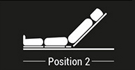 Mesa de exploración ginecológica (3 motores) JX-02 — Posición 2