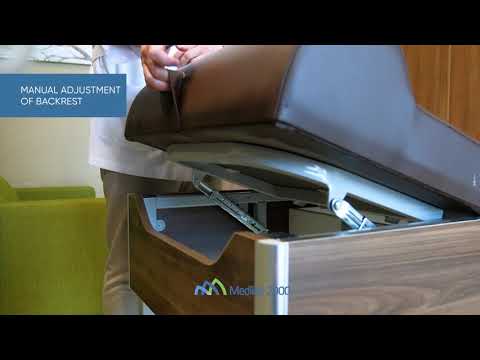 Medikal 2000 MM-02 Wooden Treatment Table